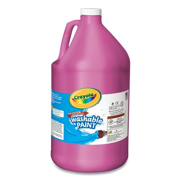 Crayola Washable Paint, Magenta, 1 gal Bottle 54-2128-069